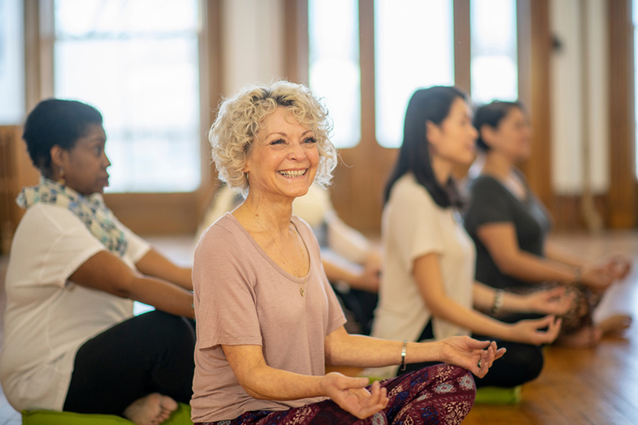 Yoga group