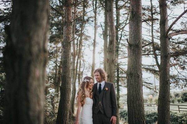 Couple in the woods