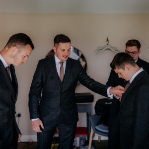 Guys dressed smart