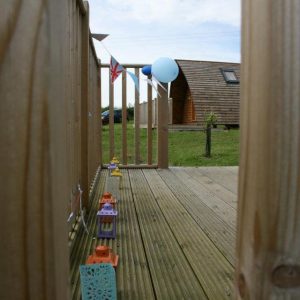 Glamping Pod Patio