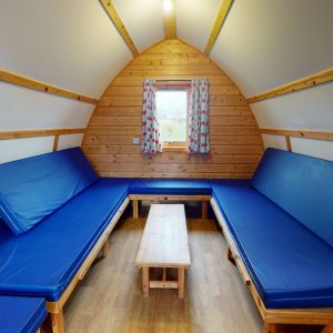 Glamping Pod Interior