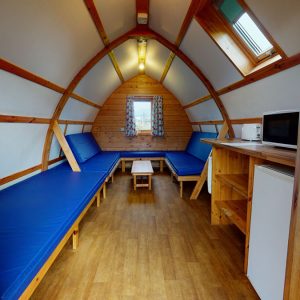 Glamping Pod Interior