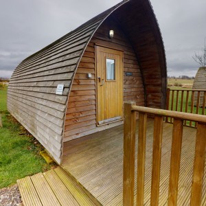 Glamping Pod with Balcony