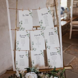Lydia & Tim Table Places