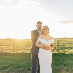 Couple in a field