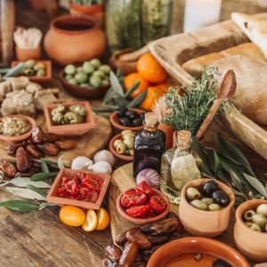 Rustic Mediterranean food